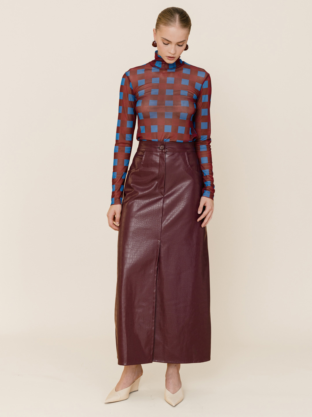 LOVER-AND-ALICIA-FW26-27-140 Jordan Skirt - Image 1